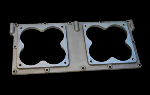 Pro-Filer 189 - Adapter Dual Carb/Throttle Body Tunnel Ram Top Plate
