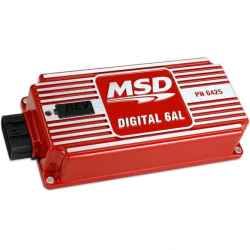 MSD デジタルレブリミッター PN 6425 MSD 6425 Ignition - Digital 6AL Ignition Control With REV LIMITER
