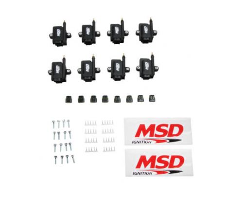 82893- MSD Smart Coil Ignition pack 8 Black SEE 82893-KIT FOR