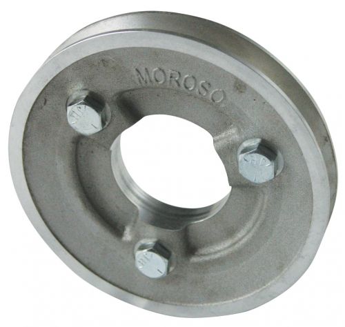 Moroso 64200 Single Groove Crank Pulley BBC S/W 5.25" 30% Reduction