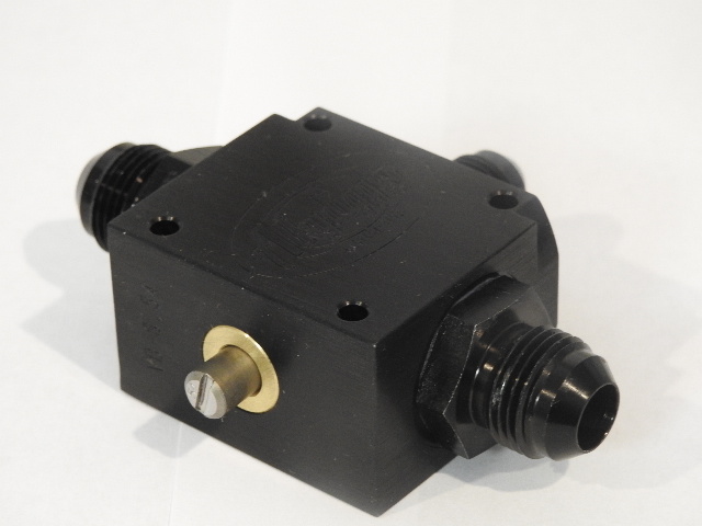 HILBORN S-58 Barrel Valve S-Style - Single in and out 58 Spool Large BLOWN- UNBLOWN