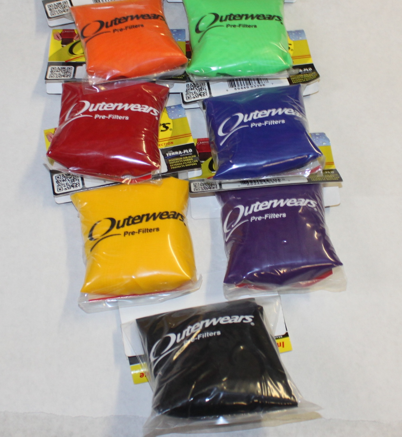 Outerwear Air Filter Sock 5" Birdcatcher & BAU3 Outerwear Pre Filter 5"