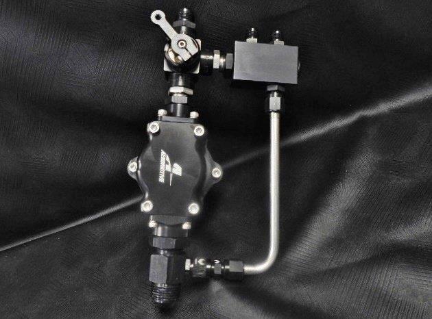 Aeromotive Fuel Filter w/Shut-Off -12an Aeromotive Fuel Filter w/Shut-Off -12an