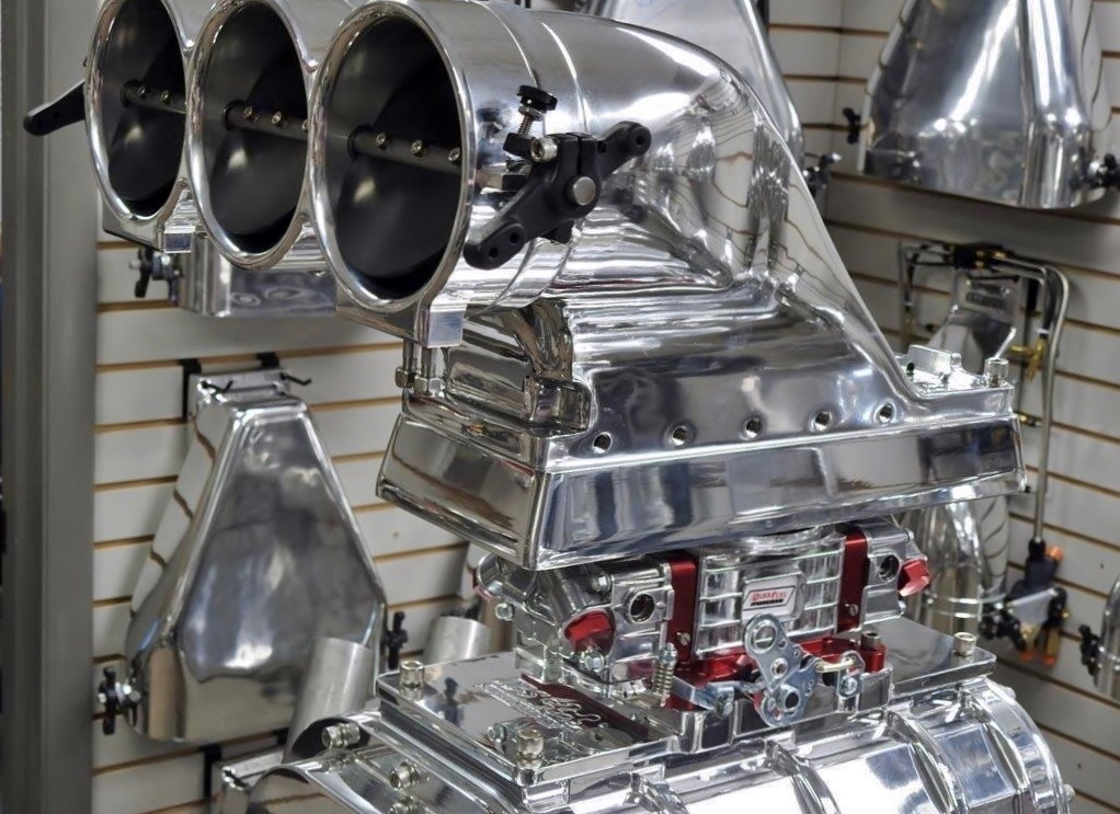 HatCarb Adapter onlySingle Dominator 4500 Carb to install Enderle Hat