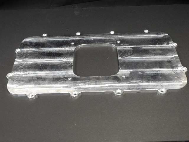 Holley Chevy LS Hi-Ram SM Fabricated EFI Intake