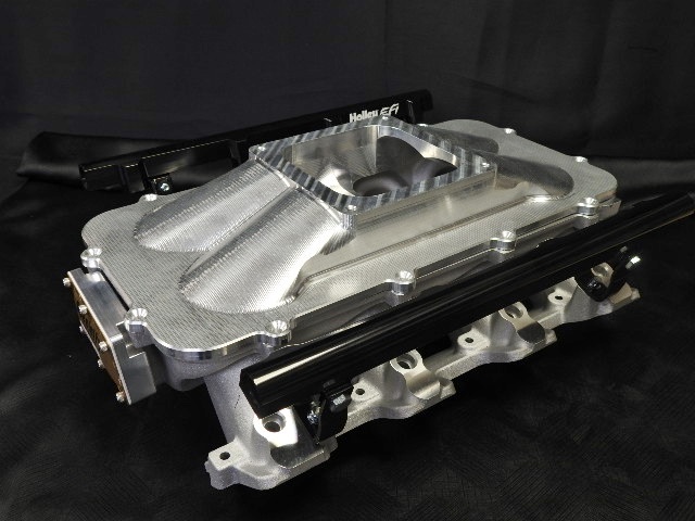 Holley Chevy LS Hi-Ram SM Fabricated EFI Intake Holley Chevy LS Hi-Ram SM Fabricated EFI Intake