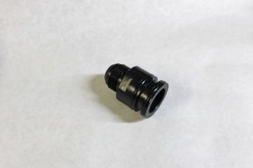 Billet Burn Down ( Valve Cover ) BLACK  Breathers- Quick change -12 Fittings