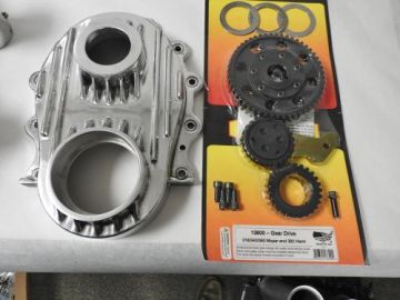 Milodon  Gear Drive - And Timing Cover package for