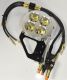 2650 CFM ASSASSINATOR 4500   Progressive Throttle Body  Billet, Polished , lines, nozzles, K Valve
