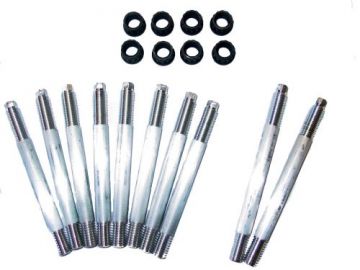 TBS-2597 Aluminum Blower Stud Kit  for our 5022  2" Blower Spacer with Steel 12 point nuts