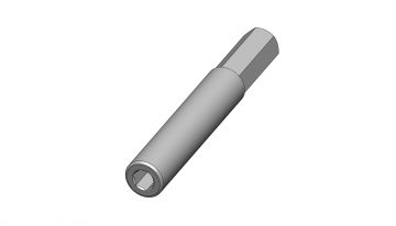 3"  RCD Fuel Pump Hex  Drive Extension Shaft  3/8