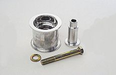 Idler- 3"   Pulley, Bolt, and Stand  Assembly Alum