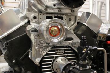 TBS- 4140-4100 BBC  RACE IDLER  -IDLER PULLEY W WATER BLOCKS