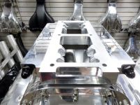 Blower Shop  4336  EFI Billet  Injector  Plate  Loaded w 8- 95  or 96 lb injectors