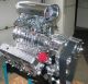 MoPar 361-383-400 Low Deck Engine  8-71 Supercharger with ATM Carbs, Scoop, Lines, Linkage