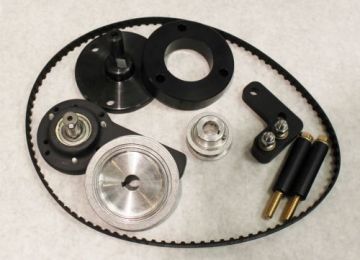 Belt Drive Low Mount - 3 bolt mandrel  Un-Blown Small Block Chevy