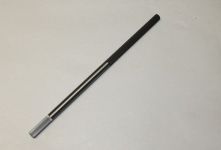 Splined Shaft - Enderle 8" Serrated Shaft - Spline