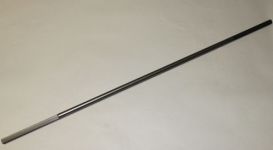 Splined Shaft - Enderle 20" Serrated Shaft   SPLINED MILD STEEL