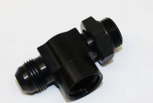 7001  Enderle  AN8-8 Bulkhead Hi-Speed  & Check Valve T Fitting