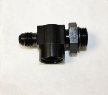 Enderle AN6-8 Bulkhead Hi-Speed Tee Fitting Anodized