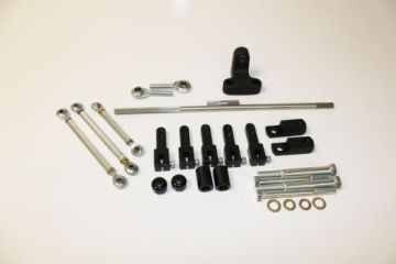 75-107 Dual 4150 CARBS  Sideways for Ford SB 289-302/351W & 351C Tunnel Ram