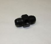 Enderle 815-12SO -12AN Male Radius to -12AN Male  Flare Radius Fitting with return