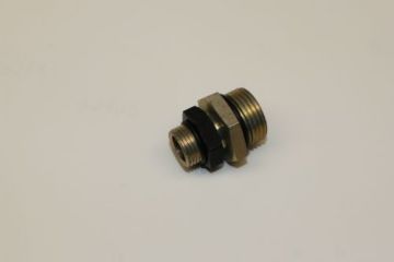 Enderle  832-8-12 Stainless Bulkhead Fitting AN8 to AN12 with Nut