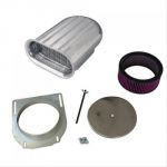 Scoop - for 4150 Single Holley Type carb -  Polish