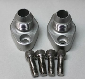Small Block Chevy  Remote water pump Block Adapter