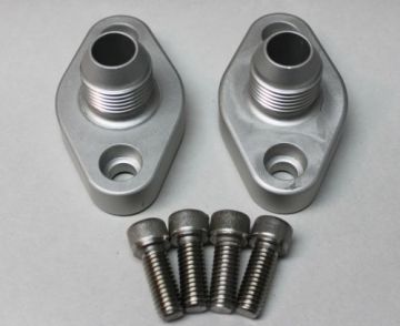 Big Block Chevy Remote   Water Pump  Block Adapter