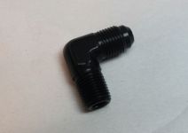 Fitting - Flare to Pipe Elbow 90 Degree -6 to 1/4"