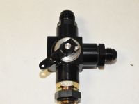 -10  AN Shut off Valve 3 Way Waterman - w fittings