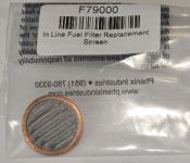 Screen Element for -Fuel Filter 8AN Compact F79088