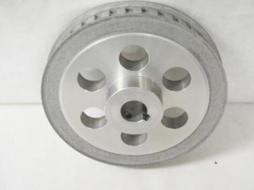 16-Tooth Gilmer Crank Pulley For Custom Engine Builds – Aluminum, Anodized, Universal Fit