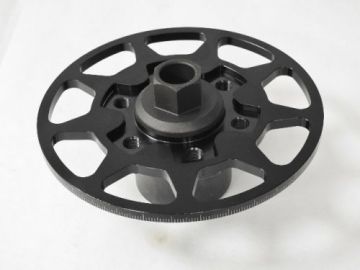BB Chevy RCD Big Block Chevy  Blower Crank Hub , w Daul 1/4" Keyway -Fits All BB