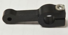 F-101  Throttle Arm  Small Billet 5/16" Shaft  Arm Smooth