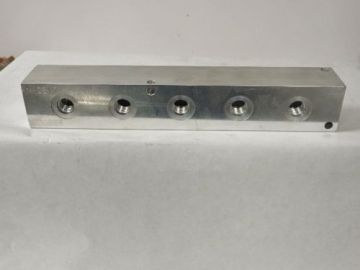 Block-Fuel distribution return  -10AN Billet  w 5