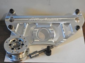 JESEL SMALL BLOCK CHEVY FUEL PUMP MOUNT  KIT FOR JESEL DANNY BEE COMP