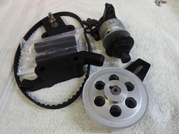 LS Belt Drive for all PopularFuel  Pumps -w Engine  Bracket NOT Motorplate   32.2" Belt