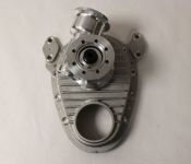 Enderle cast  Small Block Chevy Timing Cover with RCD  Magneto -fuel Pump Drive