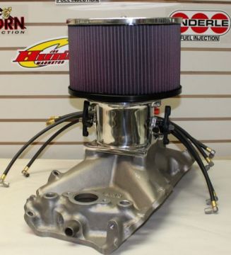 Enderle Single Throttle Body  and Dominator BILLET  Carb Air Filter