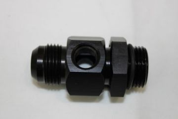 Enderle  Pump Inlet Fittings - #12 o ring  to #12AN Flare - w -6 returns