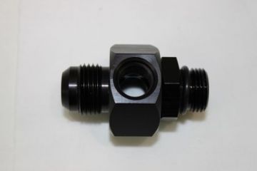 Enderle 841-12-8B Pump Inlet Fittings - #8 o ring to #12AN Flare  -w -6 Returns