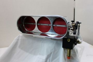 Enderle FINNED Bugcatcher Blown Gas-E85 Ribbed w 3 Fins like 1960  model