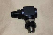 Barrel Valve Inlet Fitting - Hilborn - Crower - Kinsler -6AN with 1/8" Pipe Provision