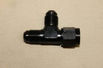 Fitting - AN Flare Tee to Female Swivel on the Run