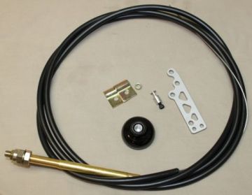 Shut off Cable kit  LIL Bertha Waterman and Nostalgia Berthas   , Bracket, Pivot  cut to length