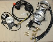 3.9"   Enderle  DUAL (Toilet) Throttle Body Style Injection setup COMPLETE less manifold