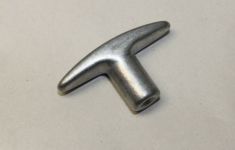 Tee Handle - Aluminum 10-32 Thread T Handle for Morse Cables