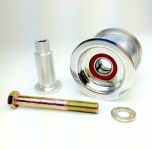 Idler Pulley 2" Wide-  x 3"  Dia-  w bearing   and